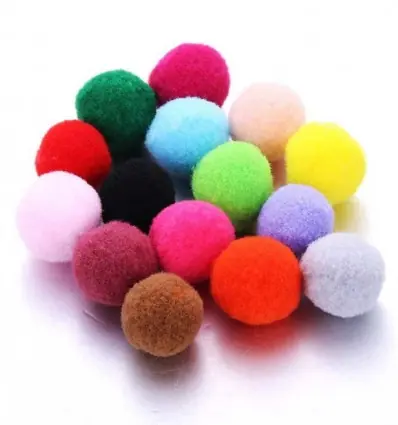 Lot de 10 recharges boules multicolores pour diffuseurs de parfum ø1.50cm