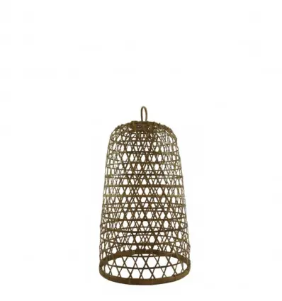 Suspension en rotin et bambou 30cm modèle Ubud - Création artisanale