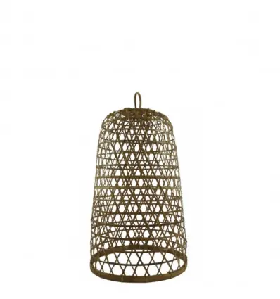 Suspension en rotin et bambou 35cm modèle Ubud - Création artisanale