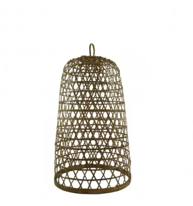 Suspension en rotin et bambou 45cm modèle Ubud - Création artisanale