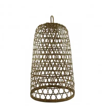 Suspension en rotin et bambou 50cm modèle Ubud - Création artisanale