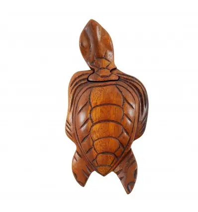 Boîte à secrets en Bois - La Tortue