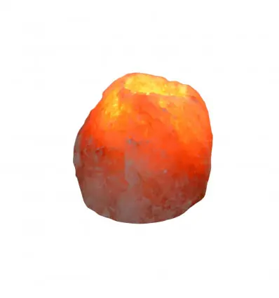 Bougeoir "Rock" en cristal de sel de l'Himalaya 1kg