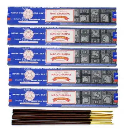 Encens Nag Champa & Super Hit 5x16g | Satya Sai Baba