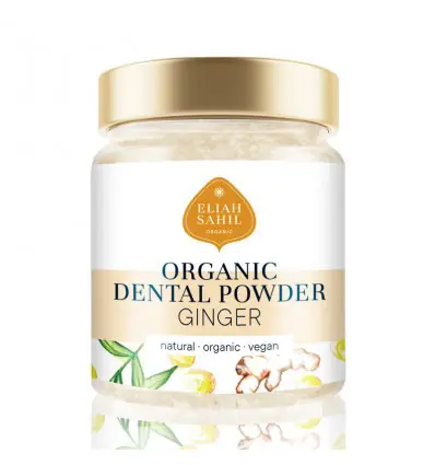 Poudre dentaire bio au gingembre 45 gr - Eliah Sahil