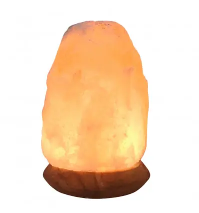 Lampe USB en cristal de sel de l'Himalaya 12cm (600g)