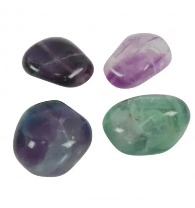 Fluorite Multicolore - Pierres roulées 40/50g