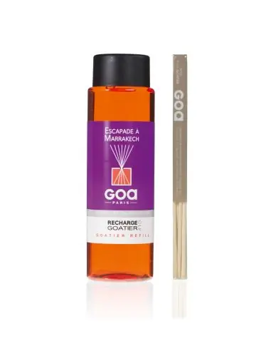 Recharge de parfum Escapade à Marrakech - Goa 250ml + 1 pack rotin