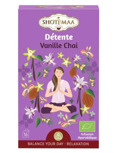 Tisane Bio Détente du Soir - Vanille Chai | Shoti Maa Harmonie
