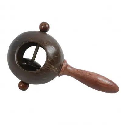 Maracas Bois et Noix de Coco