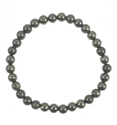 Bracelet Pyrite | Boules 6mm