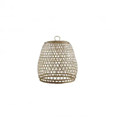 Suspension en rotin et bambou 21cm modèle Legian - Création faite à la main