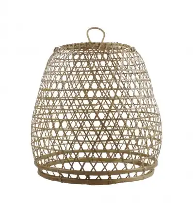 Suspension en rotin et bambou 49cm modèle Legian - Création faite à la main à Bali
