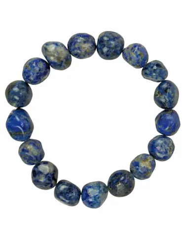 Bracelet Lapis Lazuli AB | Pierres roulées 10mm
