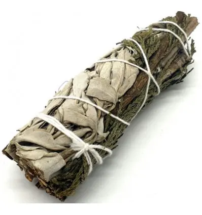Bâton de fumigation Sauge Blanche & Cèdre - Smudge +/- 20g