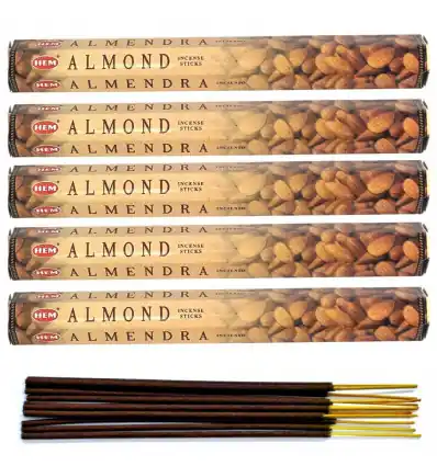 Encens Amande. Lot de 100 bâtons | HEM