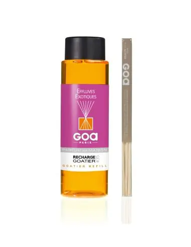 Recharge de parfum Effluves Exotiques - Goa 250ml + 1 pack rotin