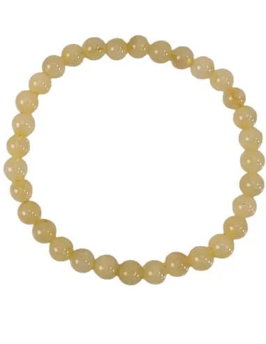 Bracelet Citrine | Boules 6mm