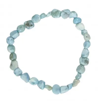 Bracelet Larimar AB | Mini pierres roulées