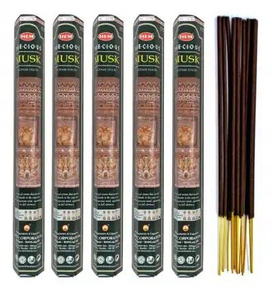 Encens Musc Précieux. Lot de 100 bâtons | HEM