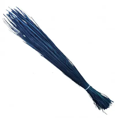 Grand Bouquet d'Herbes Séchées 100cm - Coloris Bleu