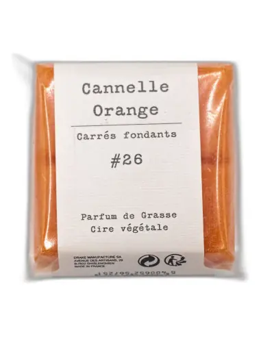 Fondants parfumés senteur "Cannelle Orange" | Drake Home Fragrances