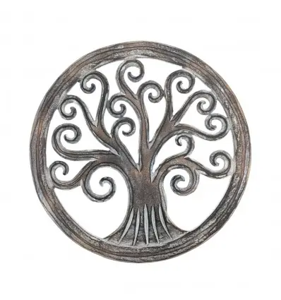 Arbre de Vie Mural ø30cm en Bois
