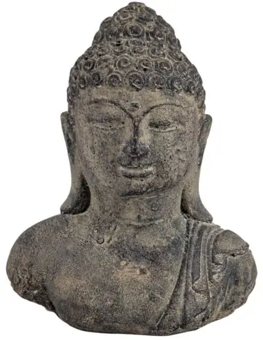 Buste de Bouddha en Pierre 15cm