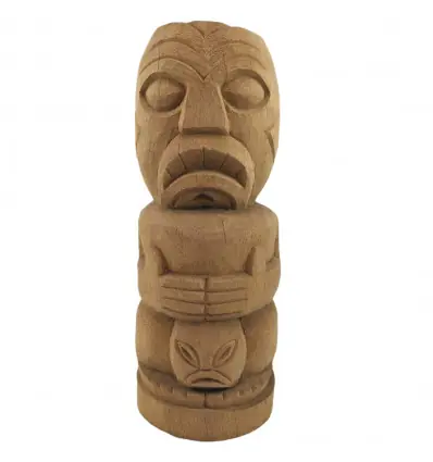 Statue Maori "Teko Teko" en bois de Cocotier 50cm