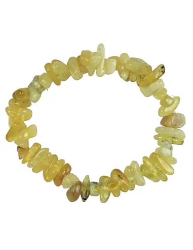 Bracelet baroque Jade Jaune