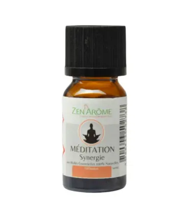 Synergie d'huiles essentielles à diffuser - Méditation 10ml - Zen Arôme