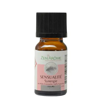 Synergie d'huiles essentielles à diffuser - Sensualité 10ml - Zen Arôme