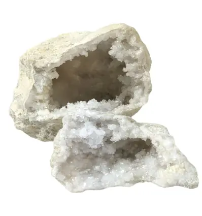 Géode Entière de Cristal de Roche Naturel - 1,5 à 2,9kg