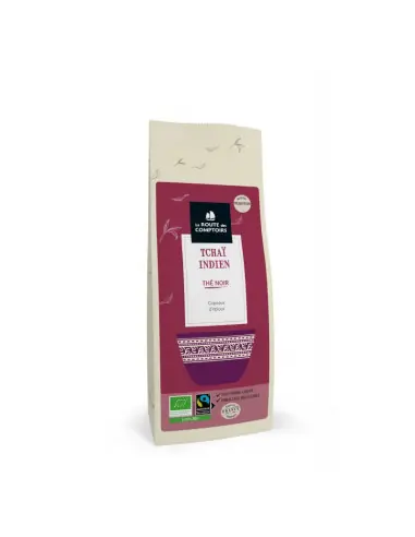 Thé Noir Bio "Tchaï Indien" aux épices Sachet vrac 100g