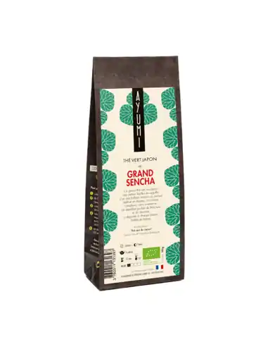 Thé Vert Bio Premium "Grand Sencha" Sachet vrac 100g