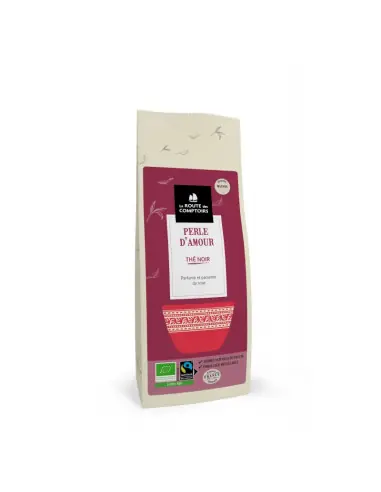 Thé Noir Bio "Perle d'Amour" Sachet vrac 100g