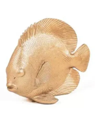 Statuette Déco Poisson Chirurgien Doré 19cm