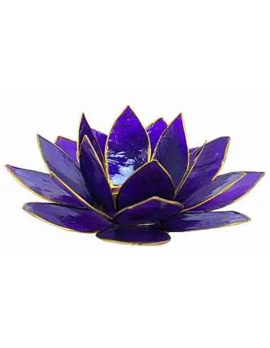 Bougeoir Fleur de Lotus 7ème Chakra | Chakra Coronal