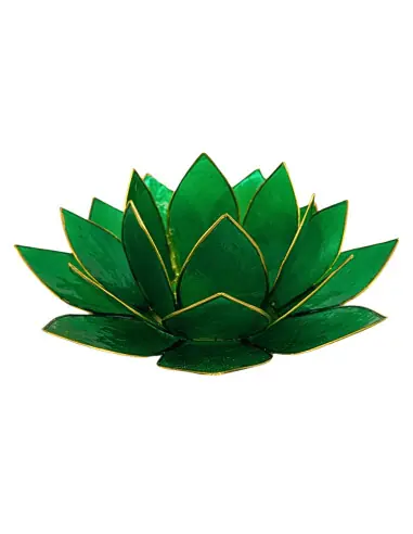 Bougeoir Fleur de Lotus 4ème Chakra | Chakra du Cœur