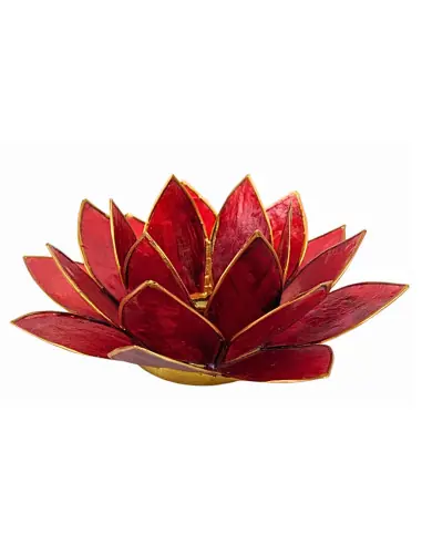 Bougeoir Fleur de Lotus 1er Chakra | Chakra racine