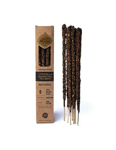 Encens Premium Palo Santo, Orange et Citronnelle 8 bâtons | Sagrada Madre