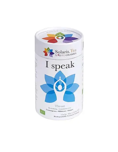 Tisane BIO Chakra de la Gorge - Citronnelle, Hibiscus & Gingembre | Solaris