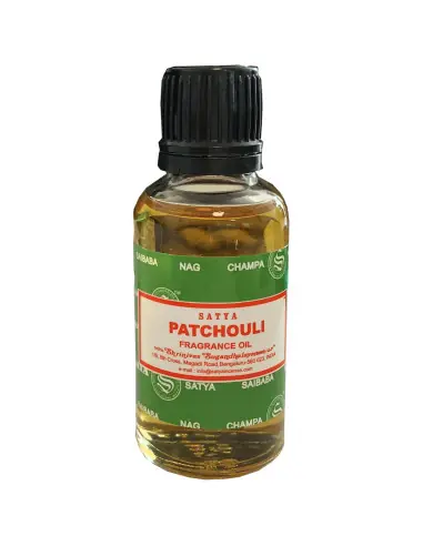 Huile parfumée Patchouli 30ml | Satya Sai baba