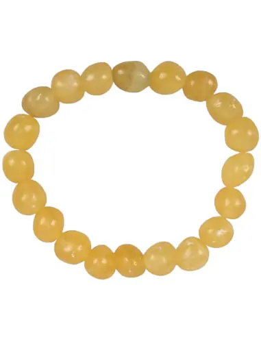 Bracelet Calcite Orange | Pierres roulées 10mm
