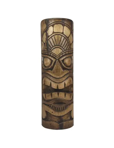 Déclassé ! Tiki 50cm en bois massif sculpté à la main