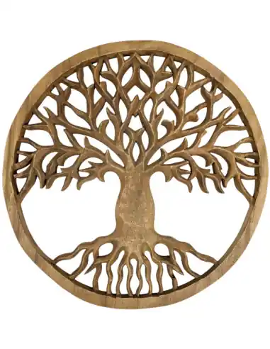 Arbre de vie ø40cm - Décoration murale en Bois de Suar