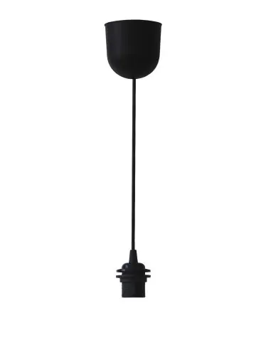 Kit Rosace E27 pour Lustre ou Suspension | Noir