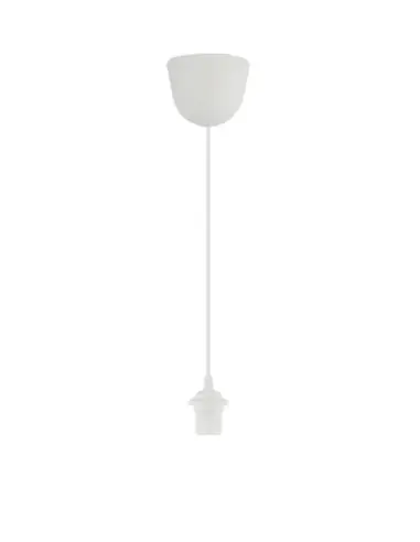 Kit Rosace E27 pour Lustre ou Suspension | Blanc