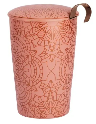 Tisanière Double Paroi "Mandala Powder" 350ml | Teaeve
