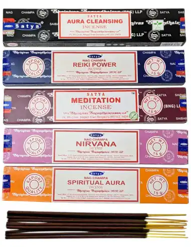 Bouquet d'Encens Méditation 5x15g | Satya Sai Baba